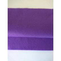 Фетр мягкий 1,5 мм (30*30 см) цв. темно-фиолетовый,  цена за лист